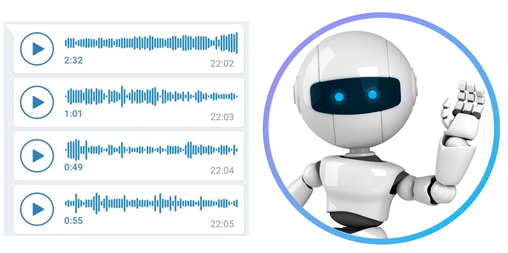 Голосовые сообщения роботы